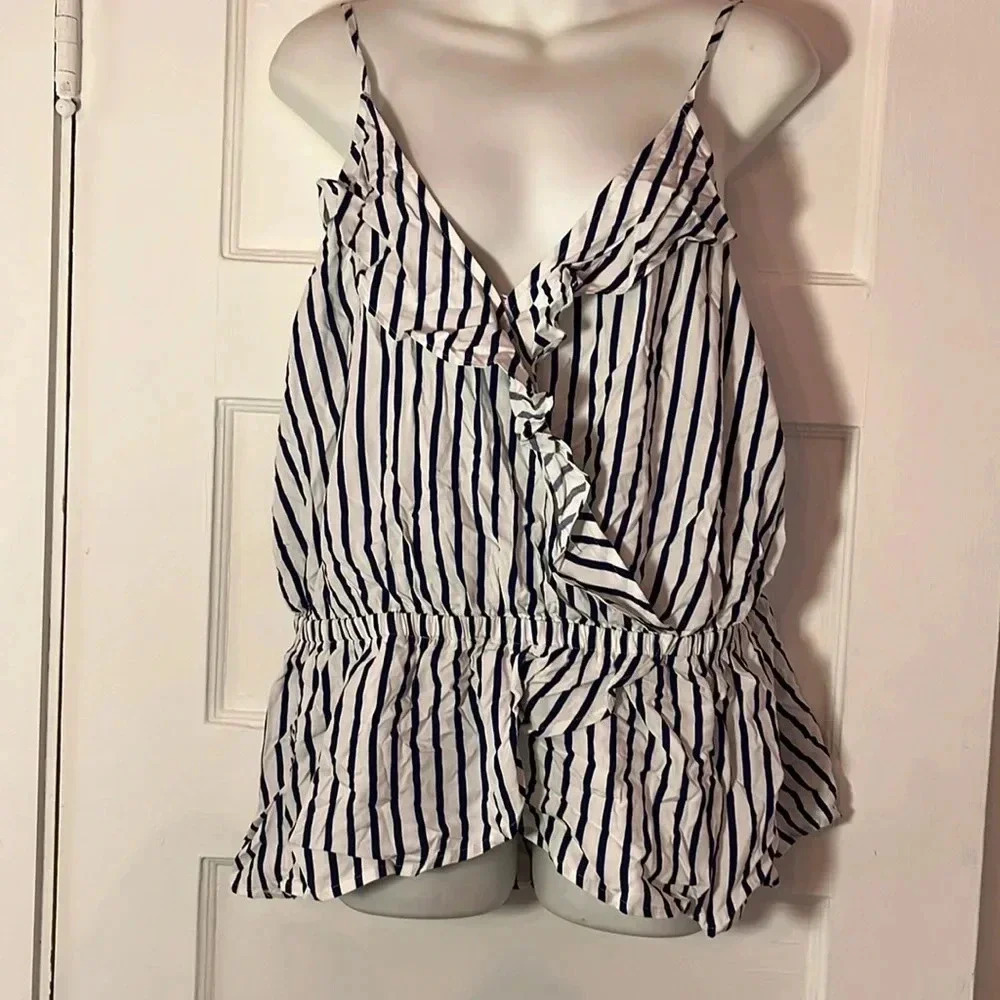 Express striped top